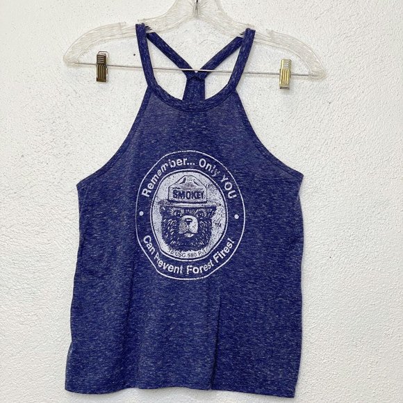 Tops - Smokey The Bear Graphic Tank Size XS